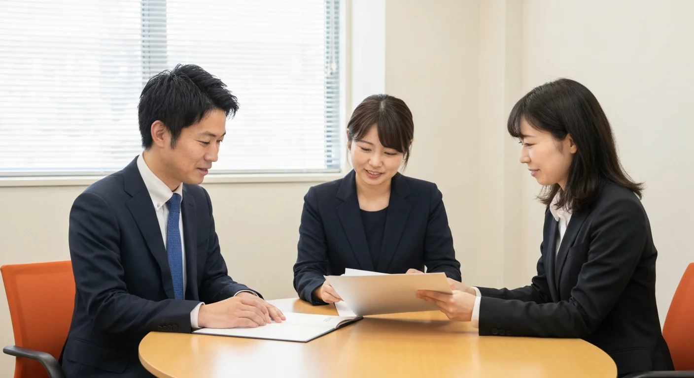 相続に関わる税理士、司法書士、弁護士の資料と連絡用ノートが並ぶ机